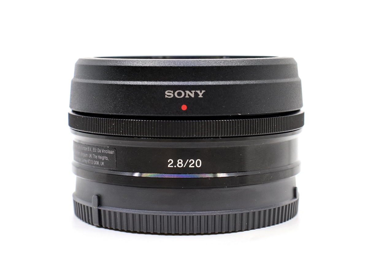 Sony E 20mm f/2.8  · main image