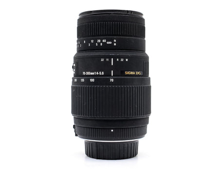 Sigma 70-300mm f/4-5.6 Macro - Nikon-fattning