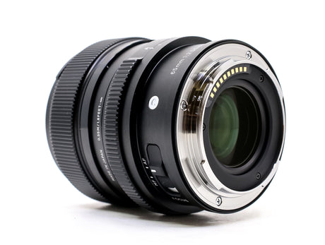 Sigma 65mm f/2 DG DN Contemporary - L-fattning