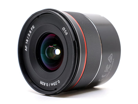 Samyang AF 18mm f/2.8 – Sony FE-fattning