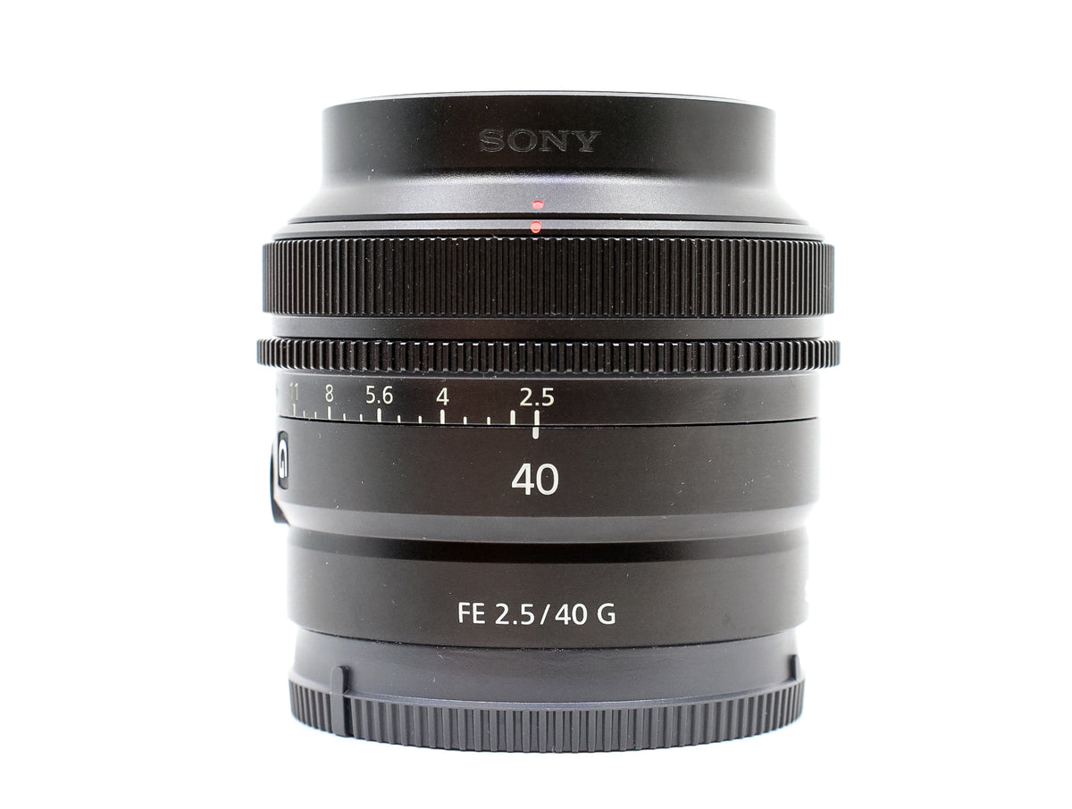 Sony FE 40mm f/2.5 G · imagen principal