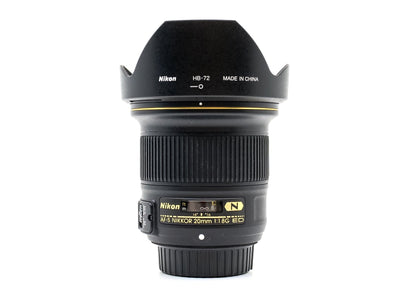 Nikon AF-S Nikkor 20mm f/1.8G ED 
