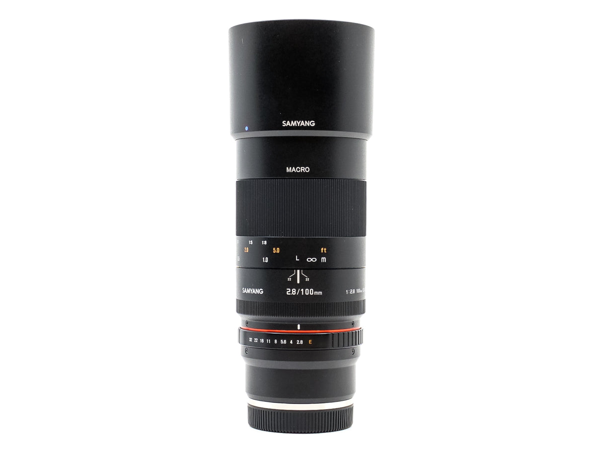 Samyang 100mm f/2.8 ED UMC Macro - Canon EF-fattning · main image