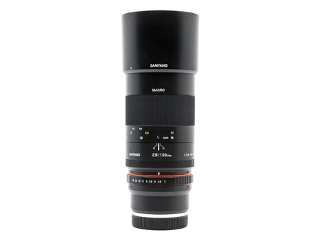 Samyang 100mm f/2.8 ED UMC Macro - Canon EF-fattning