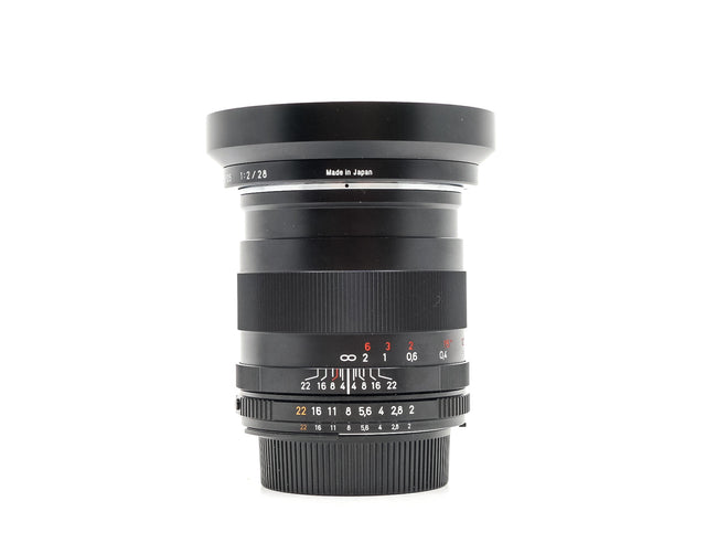 ZEISS Distagon T* 28mm f/2 T* ZF.2 - Nikon Fit de segunda mano en Camera Market