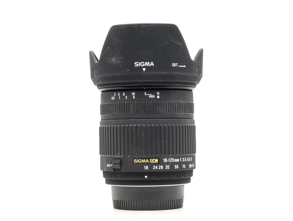 Sigma 18-125mm f/3.5-5.6 DC - Nikon Fattning · imagen principal