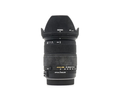 Sigma 18-200mm f/3.5-6.3 DC OS HSM - Canon EF-S Fit 