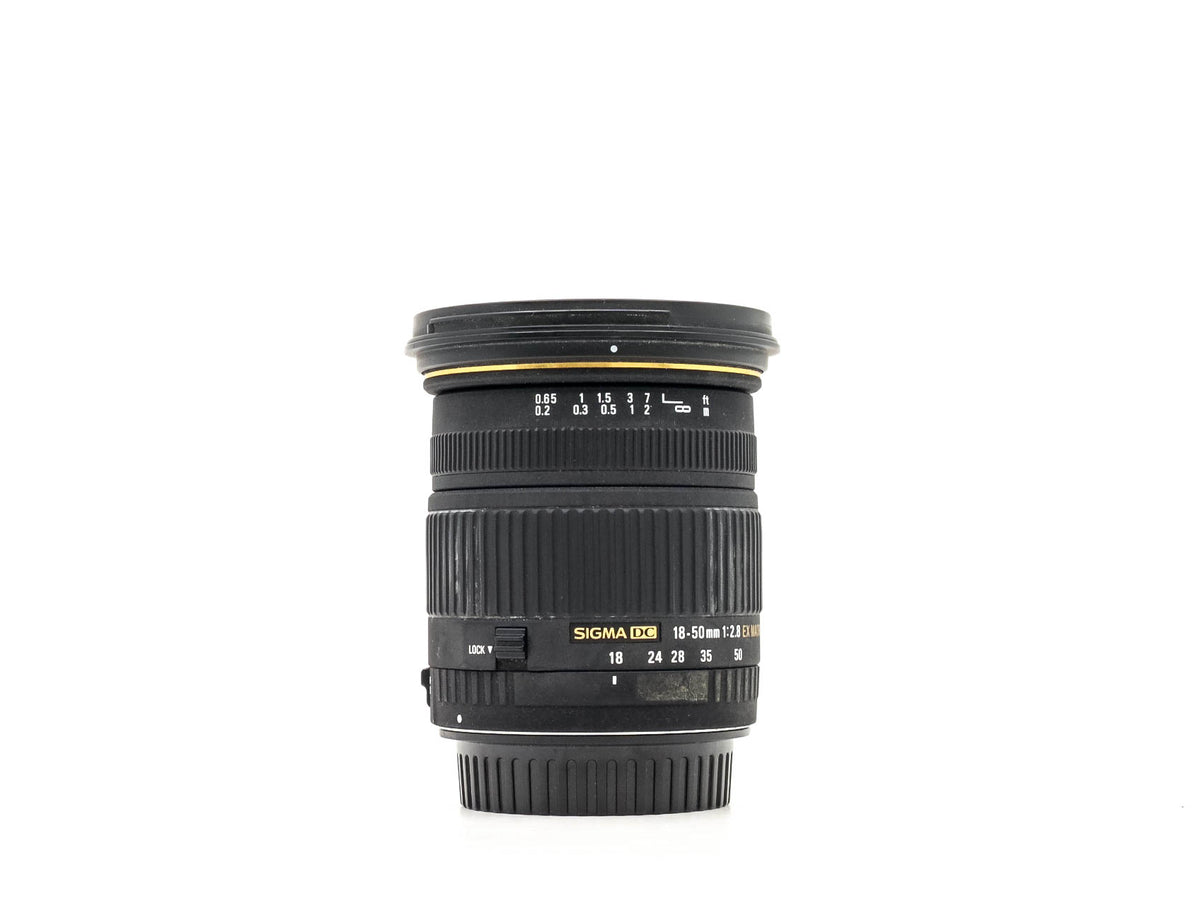 Sigma 18-50mm f/2.8 EX DC - Canon EF-S Fit  · main image