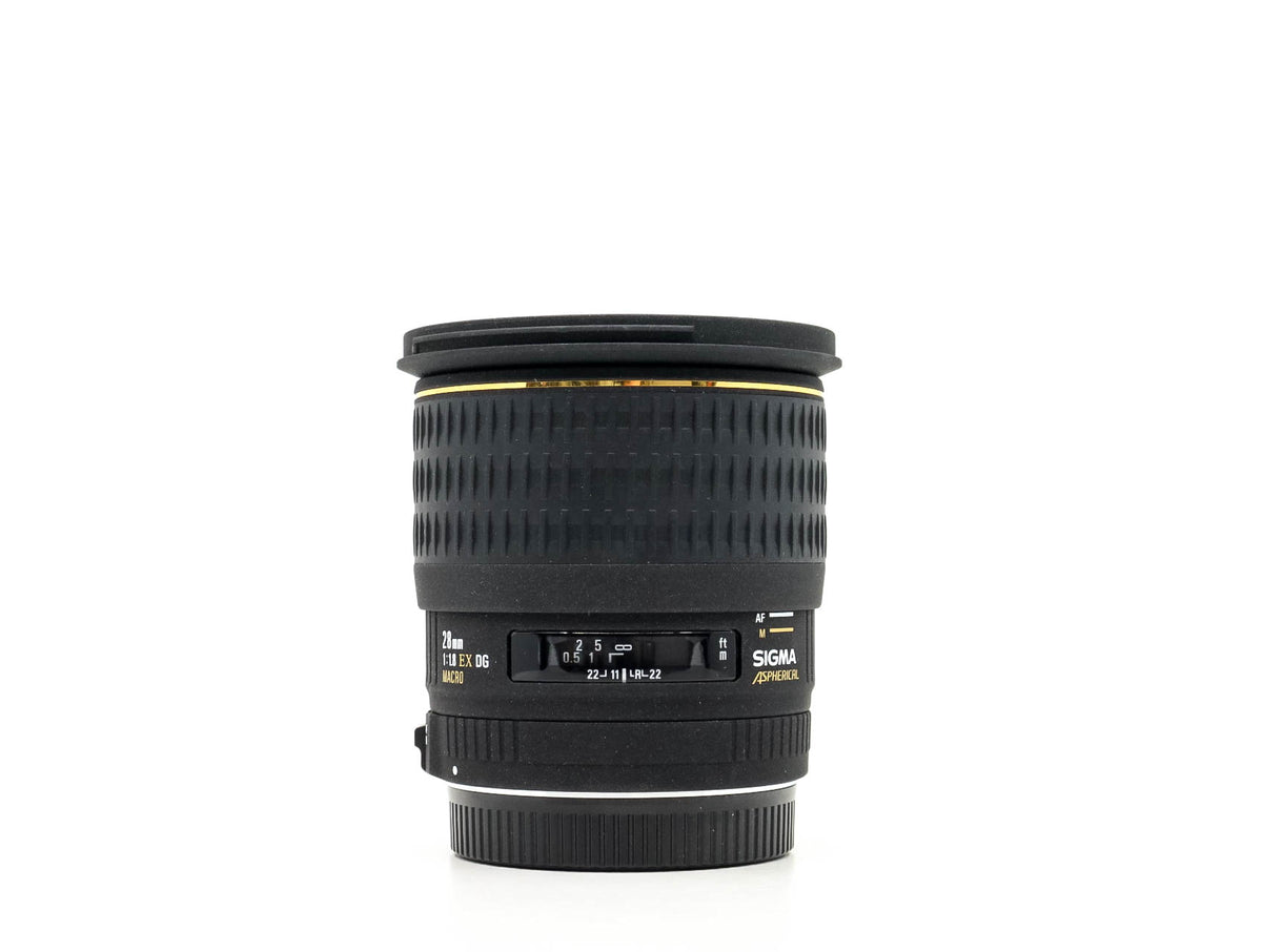 Sigma 28mm f/1.8 EX DG Macro - Canon EF-fattning · main image