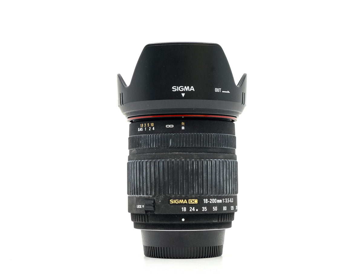 Sigma 18-200mm f/3.5-6.3 DC - Nikon Fattning · imagen principal