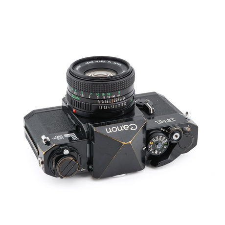 Canon F-1n + 50mm f1.8 FDn – Vintage analogisk premium 35mm SLR-systemkamera
