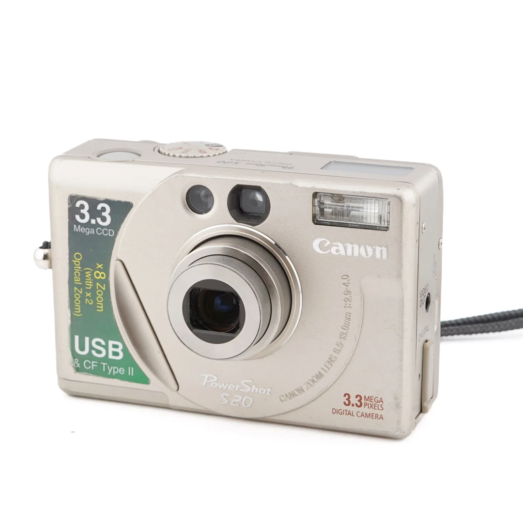 Canon PowerShot S20 - Vintage Digital Camera (Digicam) · main image