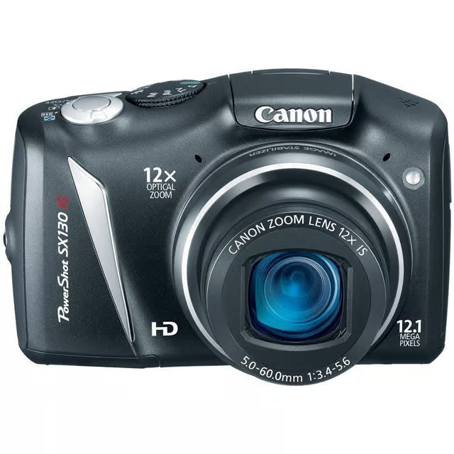 Canon PowerShot SX130 IS - Black Digicam Bridge  · main image