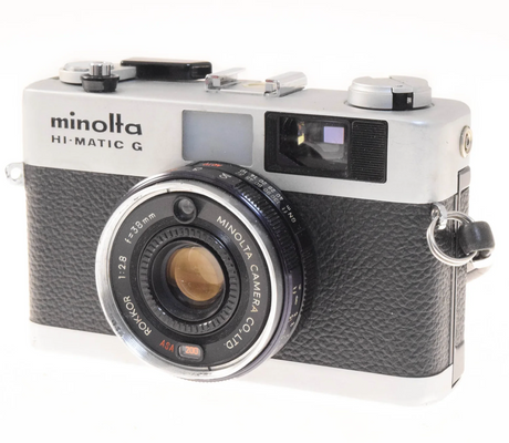 Minolta Hi-Matic G - 35mm filmkamera
