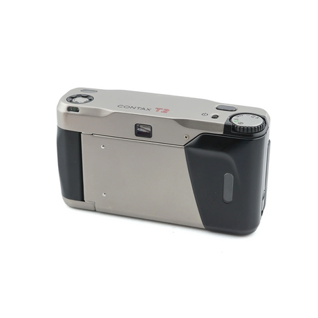 Contax T2 Silver Carl Zeizz Sonar 2.8 - 35mm Film Camera Mint 