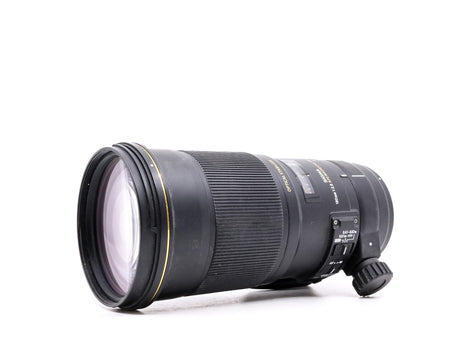 Sigma 180mm f/2.8 EX APO DG Macro OS HSM - Nikon-fattning