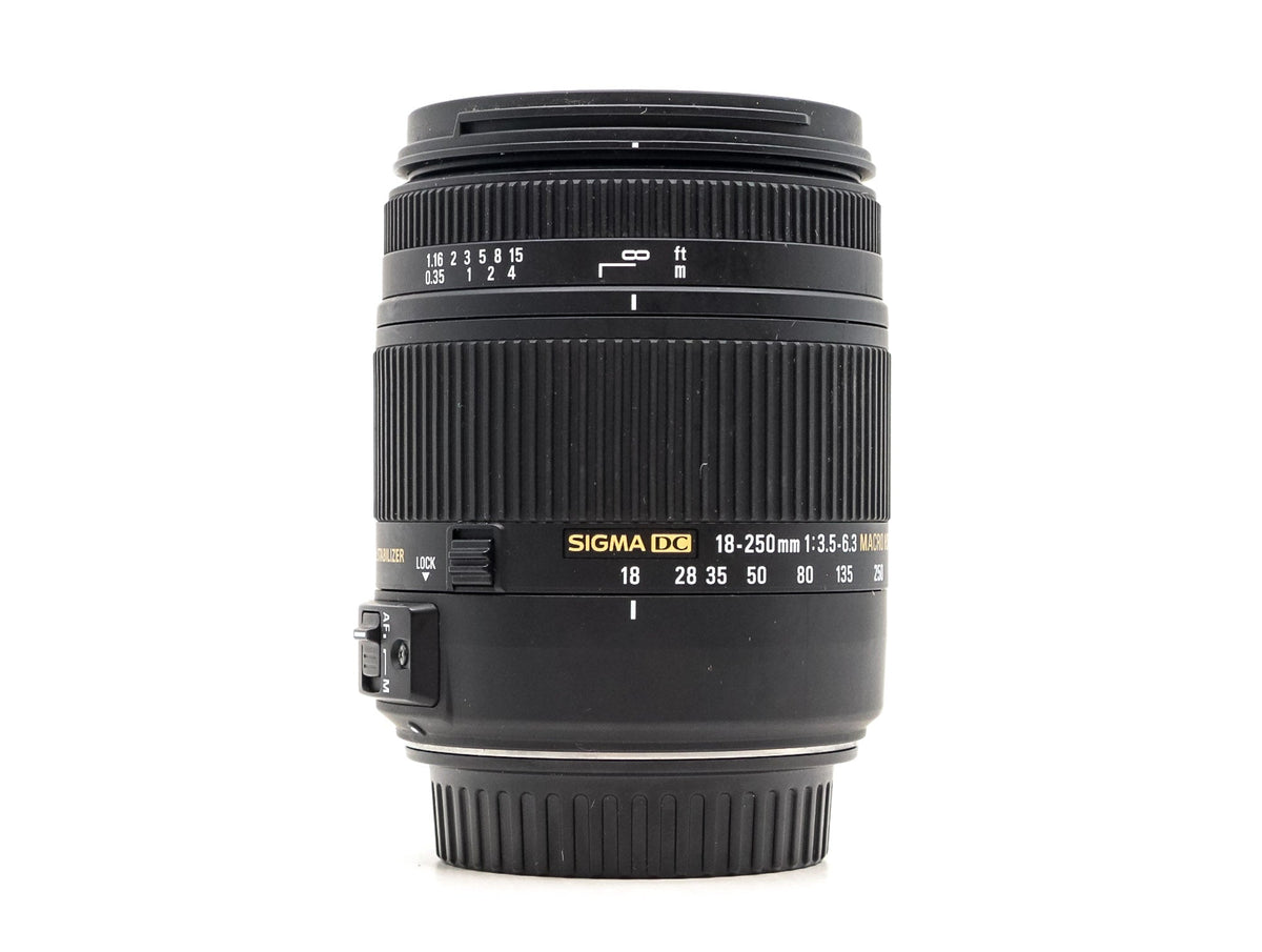 Sigma 18-250mm f/3.5-6.3 DC Macro OS HSM - Canon EF-S Fit  · main image