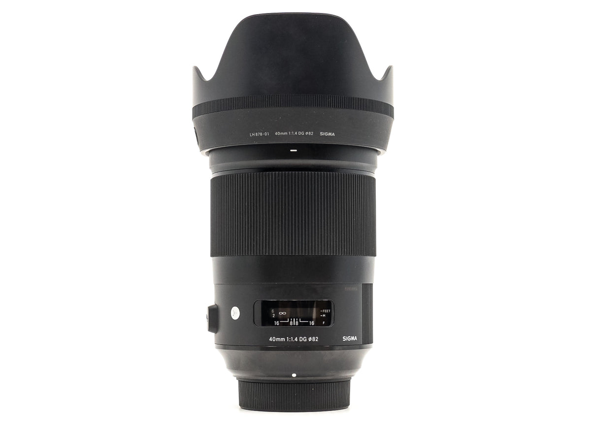 Sigma 40mm f/1.4 DG HSM ART - Nikon Fattning · imagen principal