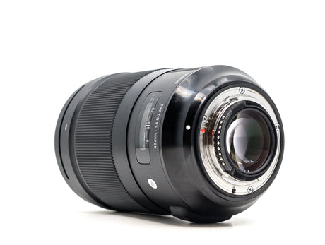 Sigma 40mm f/1.4 DG HSM ART - Nikon Fattning