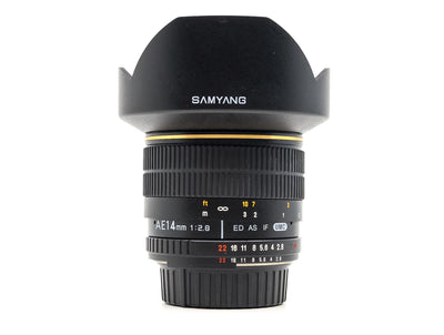 Samyang 14mm f/2.8 ED AS IF UMC [AE Chip] - Nikon Fit 