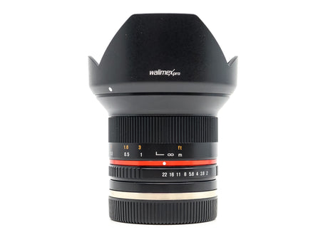Walimex Pro 12mm f/2 NCS CS - Sony E-fattning