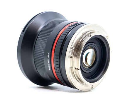 Walimex Pro 12mm f/2 NCS CS - Sony E-fattning