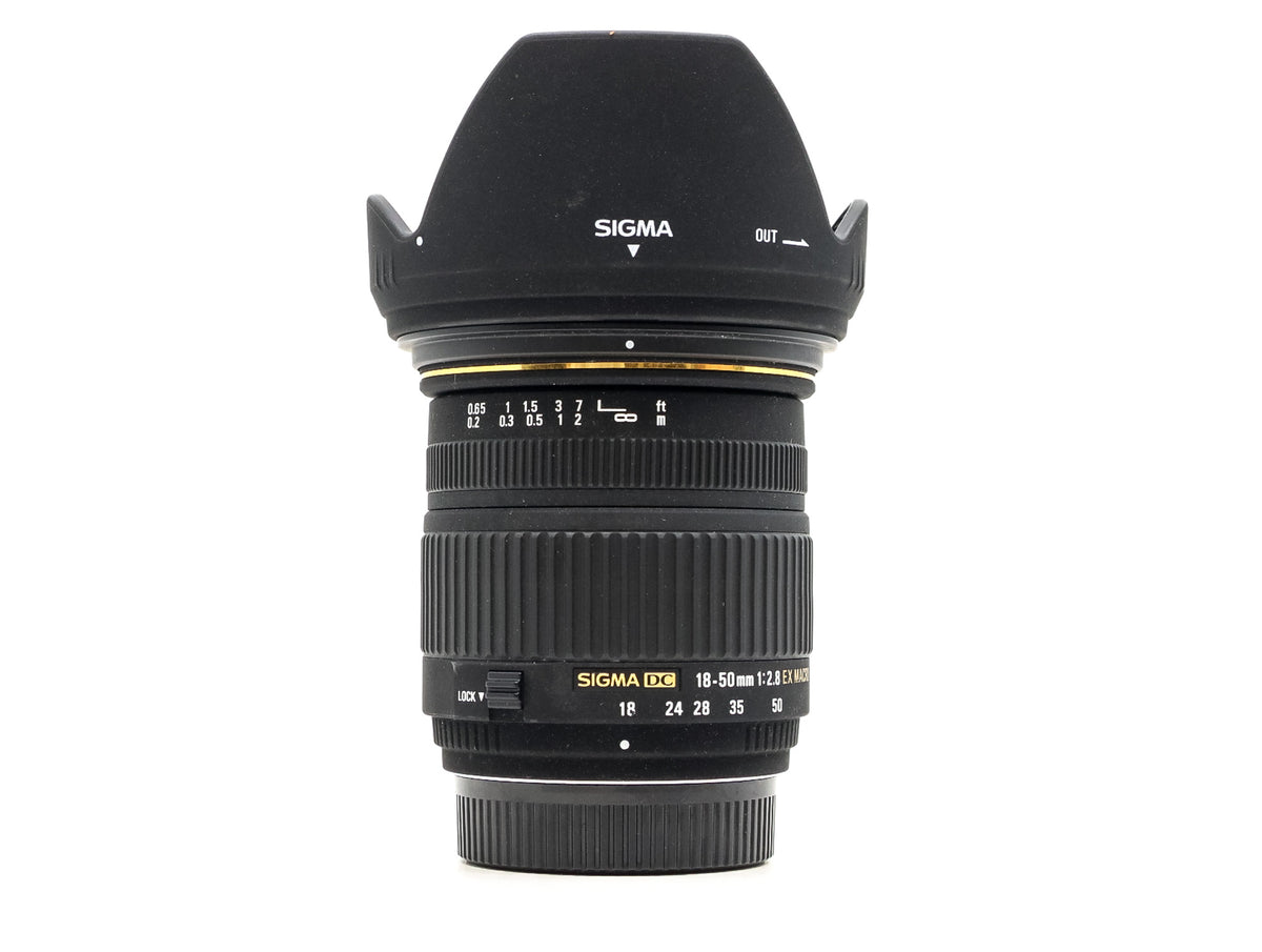 Sigma 18-50mm f/2.8 EX DC Macro - Nikon Fit  · main image