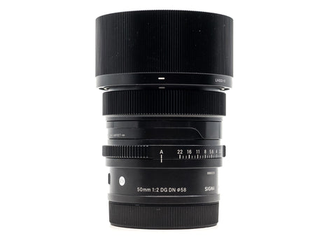 Sigma 50mm F/2 DG DN Contemporary - L-fattning
