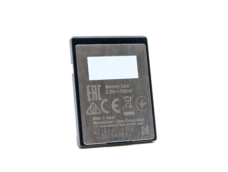 Sony XQD G 64GB 400MB/s-kort