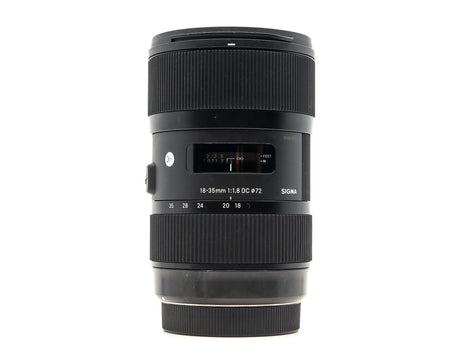 Sigma 18-35mm f/1.8 DC HSM ART - Sigma SA-fattning