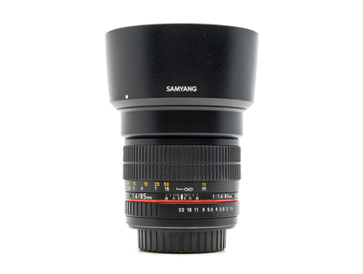 Samyang 85mm f/1.4 AS IF UMC - Sony A-fattning