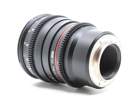Samyang 50mm T1.5 Cine VDSLR AS UMC - Fujifilm X-fattning