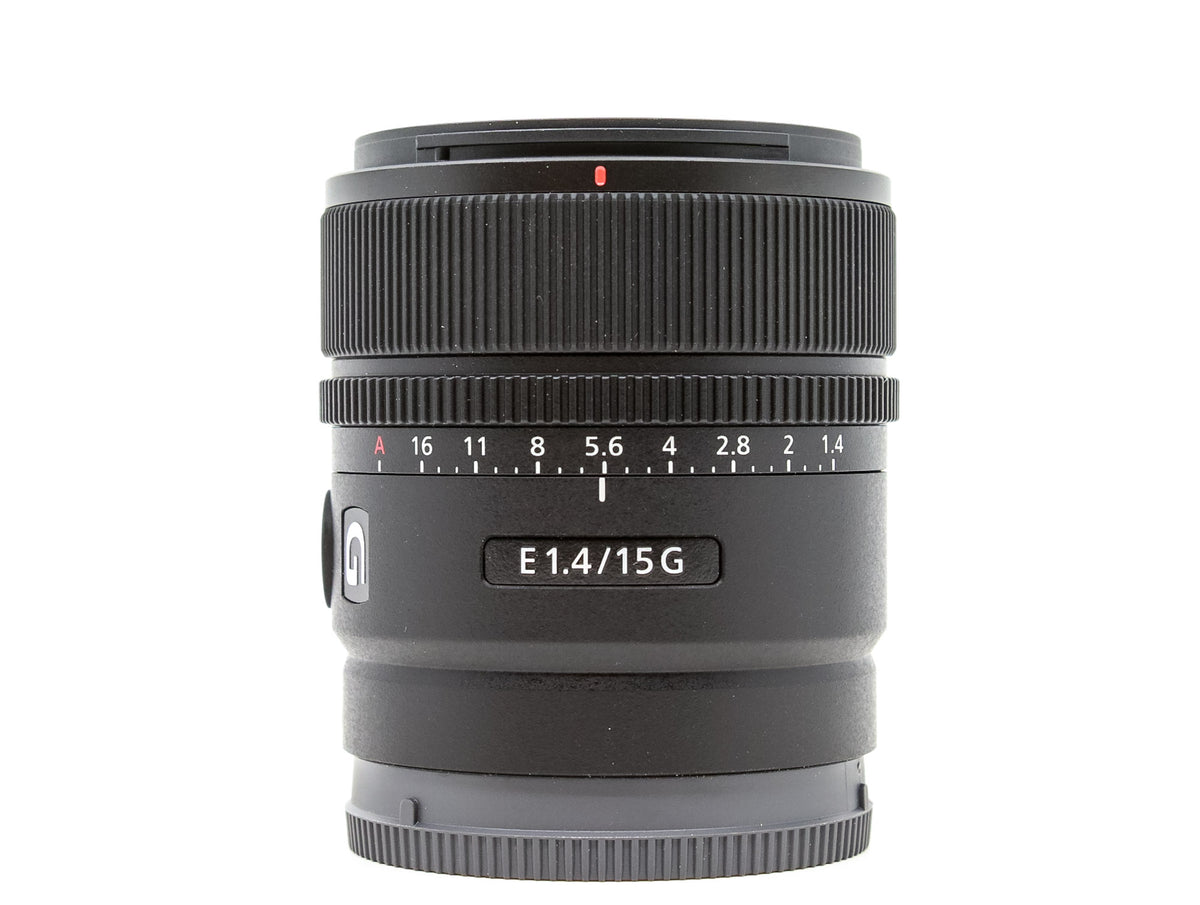 Sony E 15mm F/1.4 G  · main image