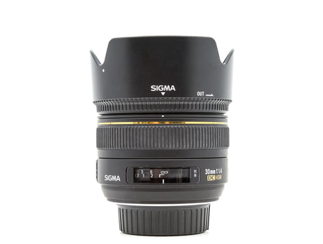 Sigma 30mm f/1.4 EX DC HSM - Nikon-fattning