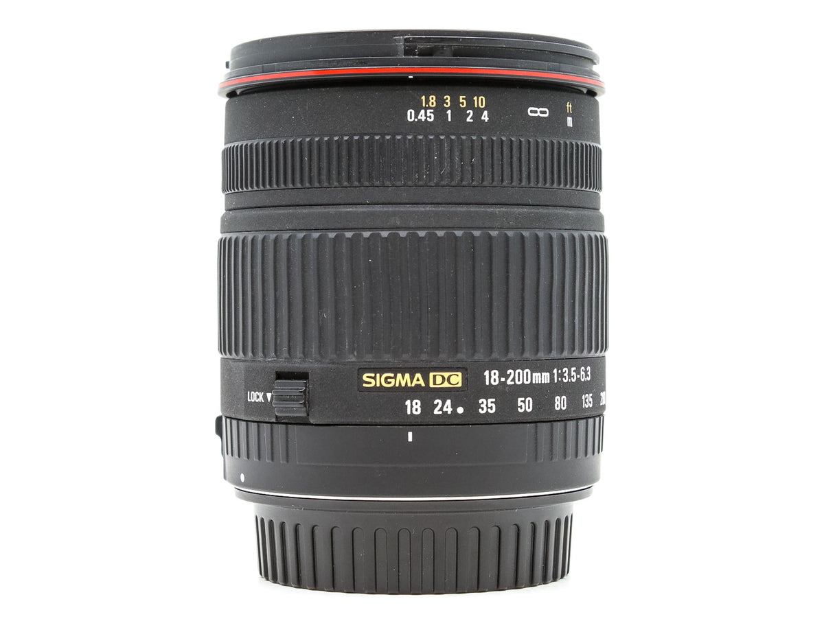 Sigma 18-200mm f/3.5-6.3 DC - Canon EF-S-passform · imagen principal