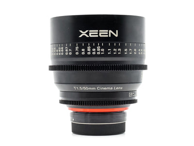 Samyang XEEN 50mm T1.5 - Canon EF-fattning
