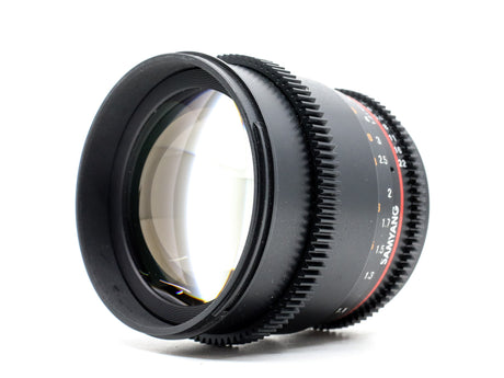 Samyang 85mm T1.5 AS UMC II - Canon EF-fattning