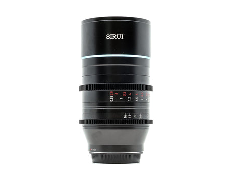 Sirui 75mm T2.9 1.6x Anamorphic – Canon RF-fattning