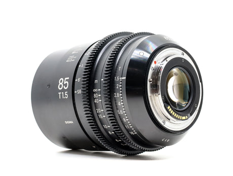 Sigma 85mm T1.5 FF - Canon EF-fattning