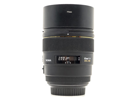 Sigma 85mm f/1.4 EX DG HSM - Canon EF-fattning