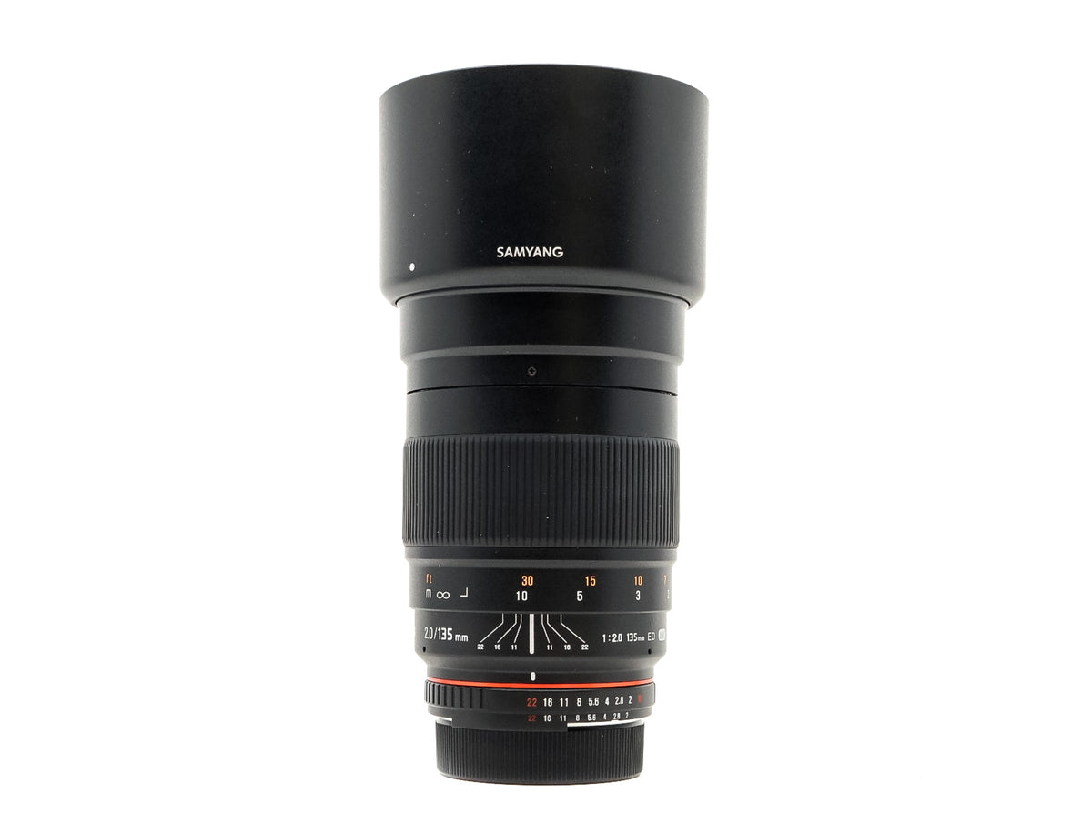 Samyang 135mm f/2 ED UMC - Nikon Fattning · main image