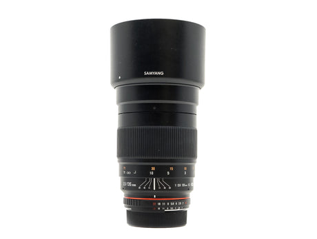 Samyang 135mm f/2 ED UMC - Nikon Fattning