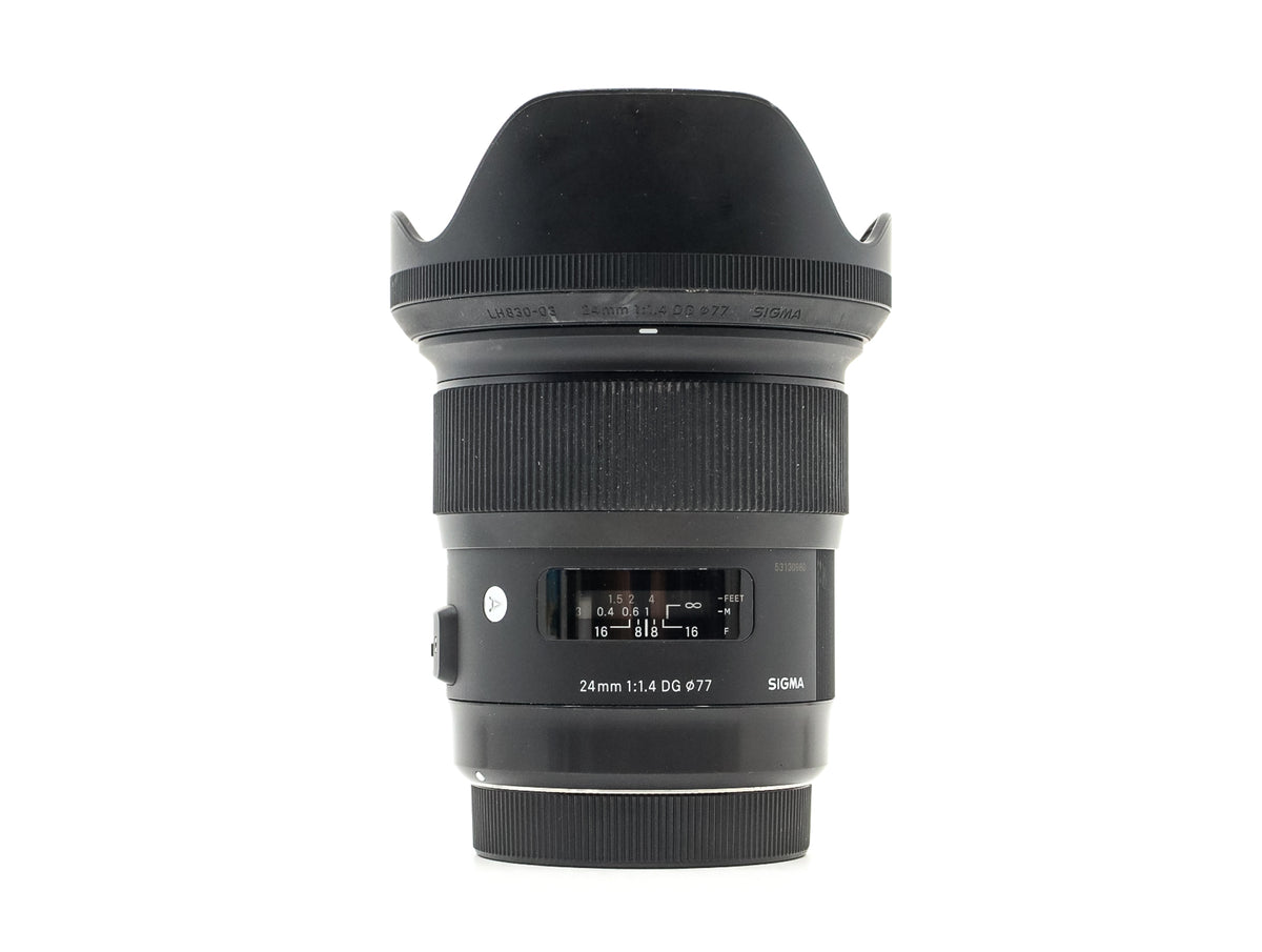 Sigma 24mm f/1.4 DG HSM ART - Canon EF-fattning · imagen principal