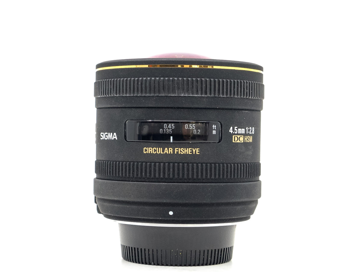Sigma 4.5mm Fisheye f/2.8 EX DC HSM - Nikon Fat · main image