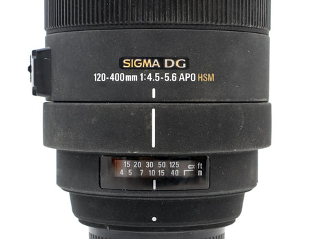 Sigma 120-400mm f/4.5-5.6 APO DG OS HSM - Nikon Fattning