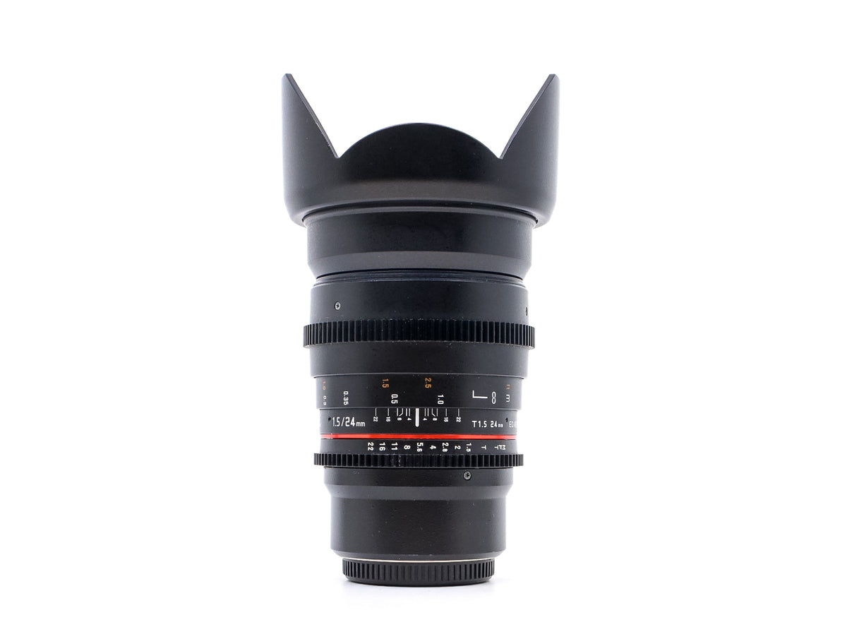 Walimex Pro 24mm f/1.5 VDSLR - Micro Four Thirds Fit  · main image