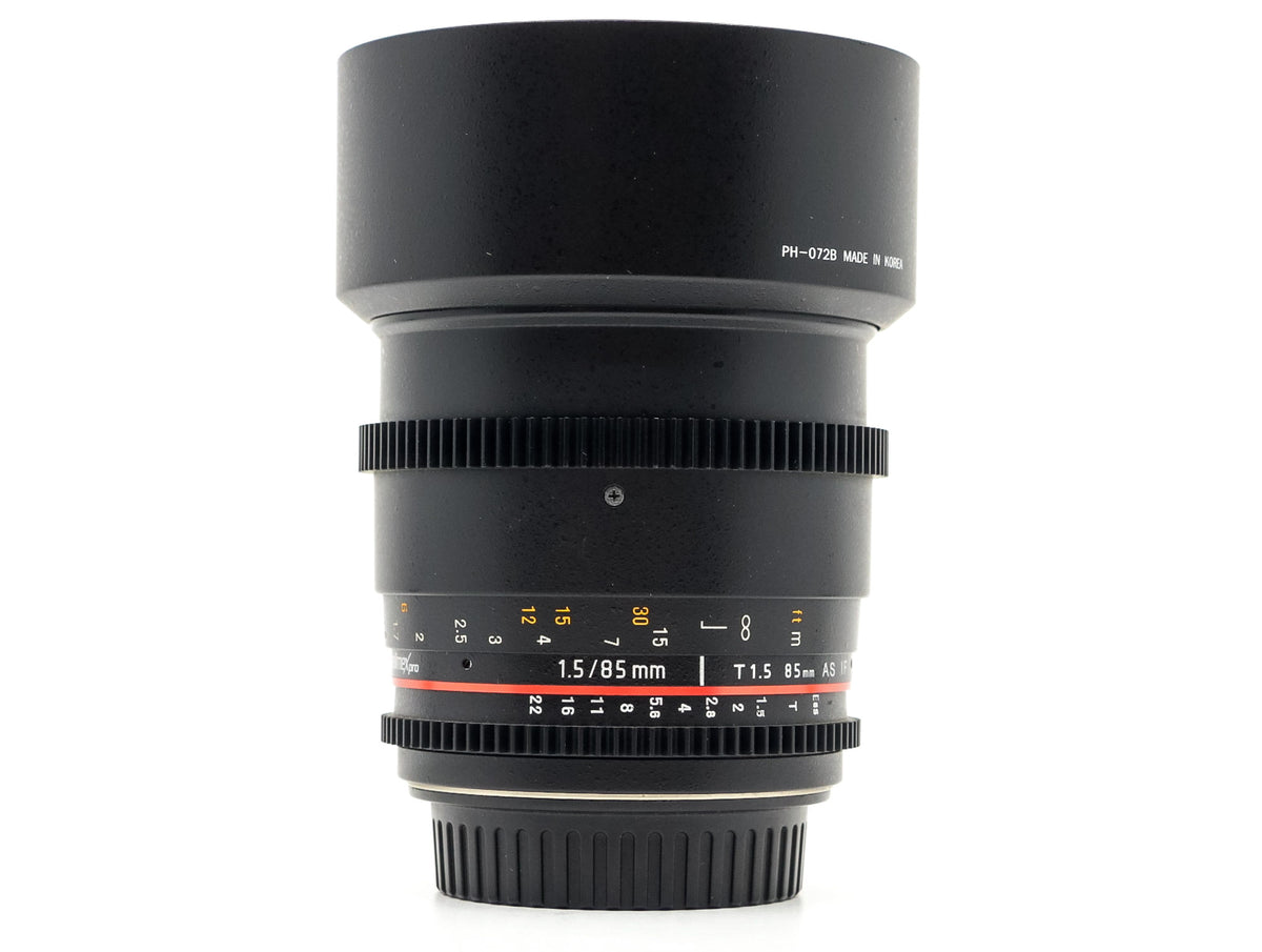 Walimex Pro 85mm T1.5 - Canon EF-fattning · imagen principal