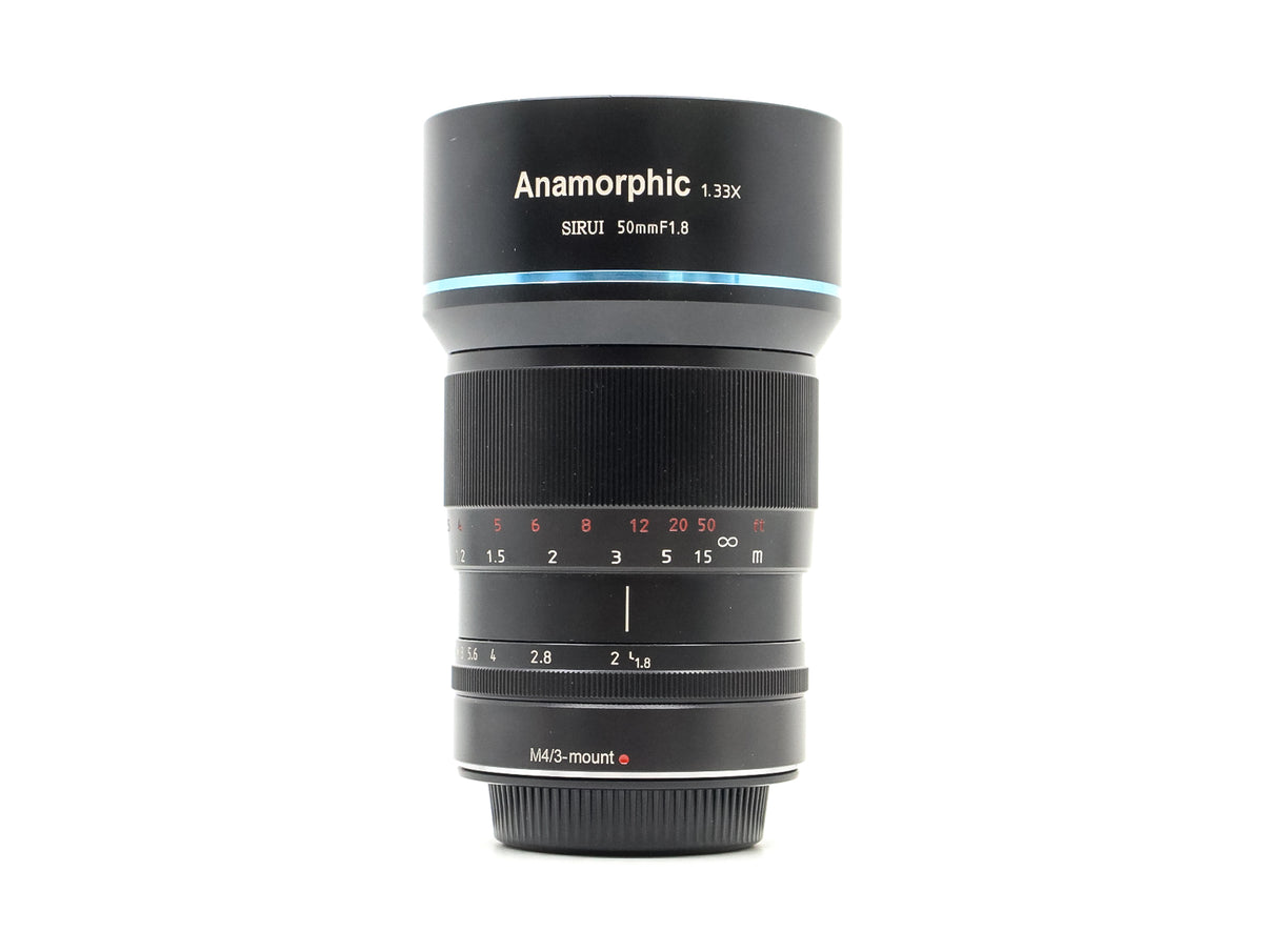 Sirui 50mm f/1.8 1.33x Anamorphic - Micro Four Thirds Fit · imagen principal