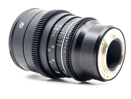 Samyang 24mm T1.5 Cine VDSLR MK2 - Sony FE-fattning