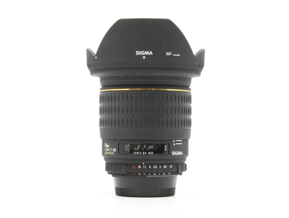 Sigma 20mm f/1.8 EX DG Aspherical RF - Nikon Fattning · imagen principal
